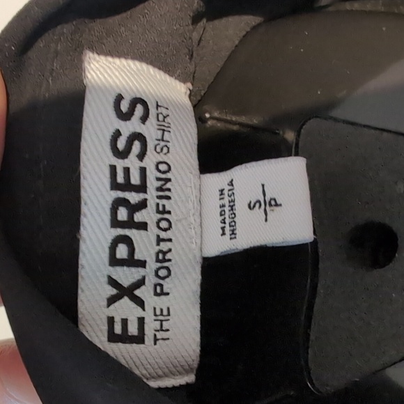 Express Portofino Collared Blouse Shirt sz S - Picture 3 of 4